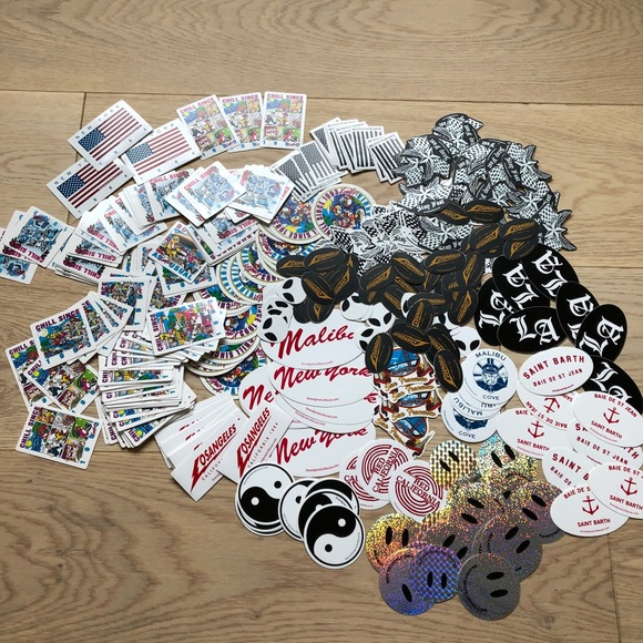 LAST DAY Brandy Melville sticker lot bundle - Picture 3 of 5